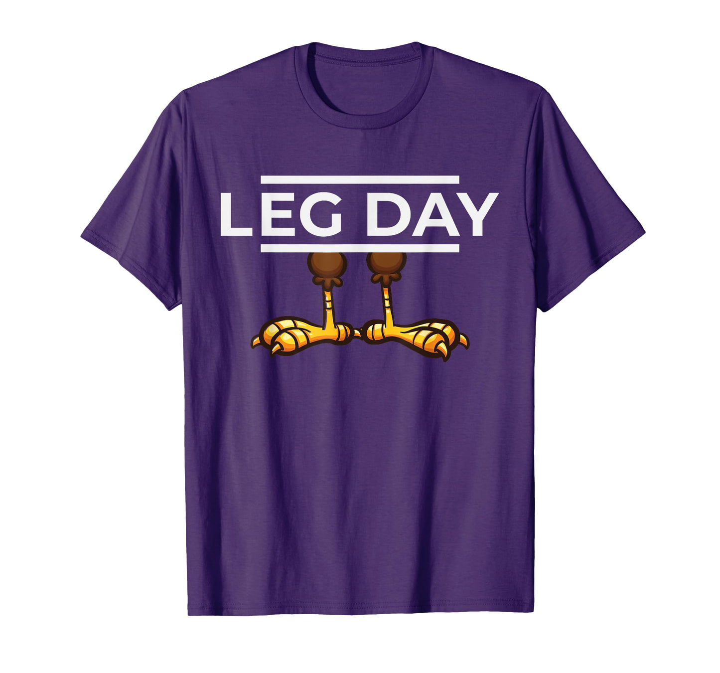 Leg Day Workout Shirt Thanksgiving Tshirt T-Shirt