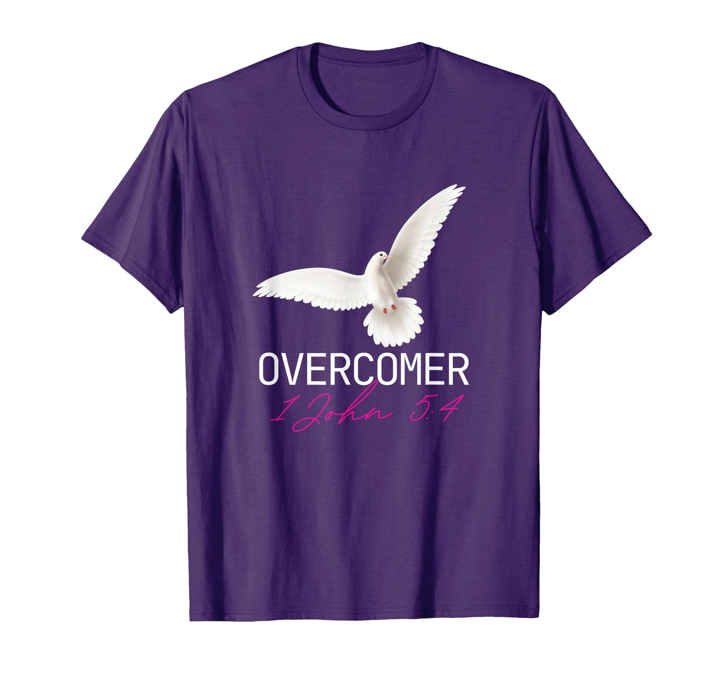 Christian Faith Overcomer Motivational Inspirational T-Shirt