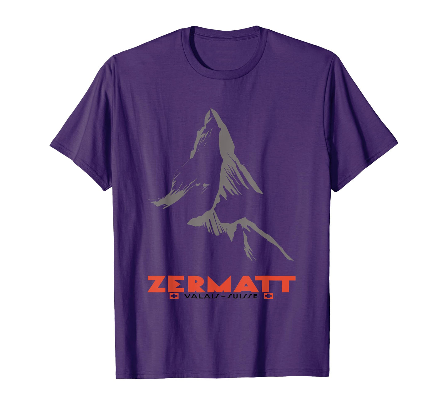 Moutain In Zermatt, Valais, Switzerland T-Shirt