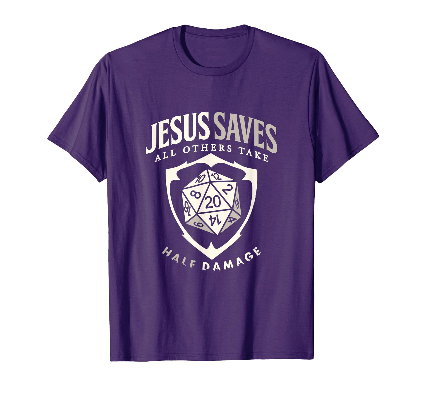 Tabletop RPG Christian Jesus Saves All Others board game T-Shirt