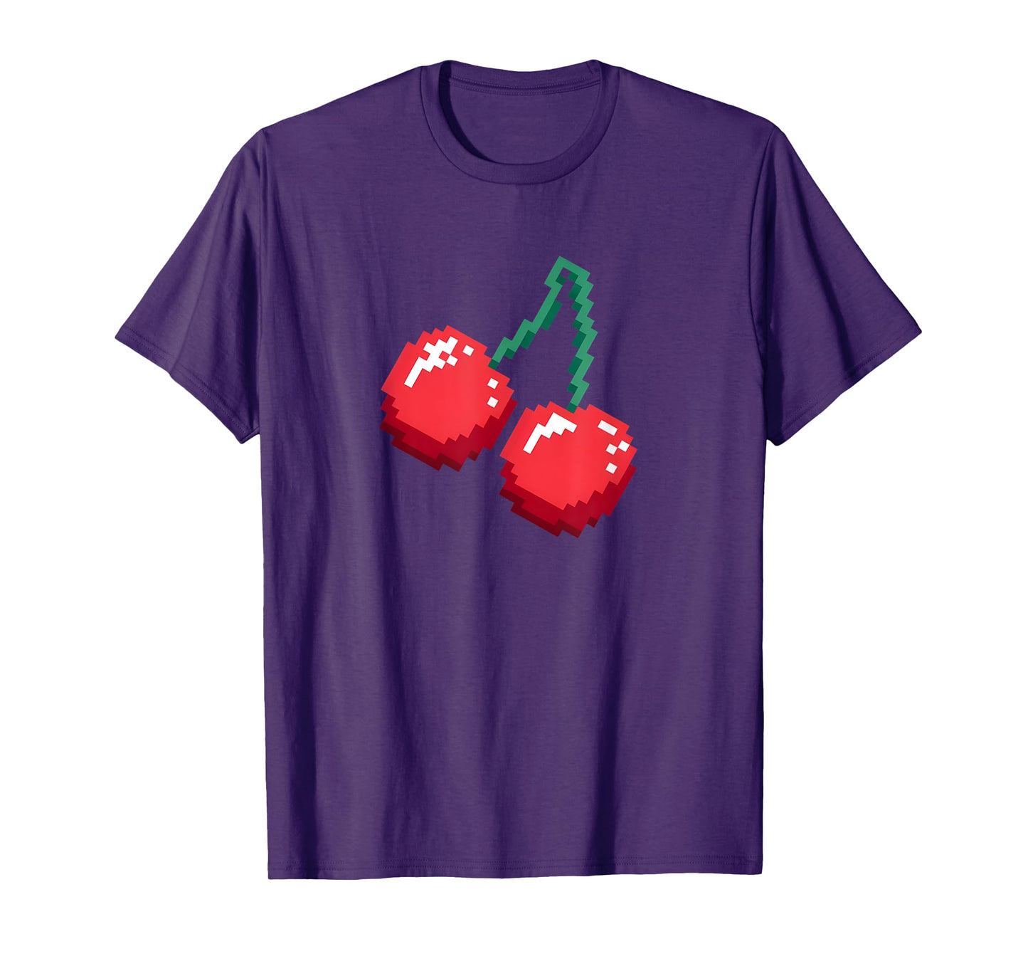 Pixel Cherries 80s Video Game Halloween Costume T-Shirt