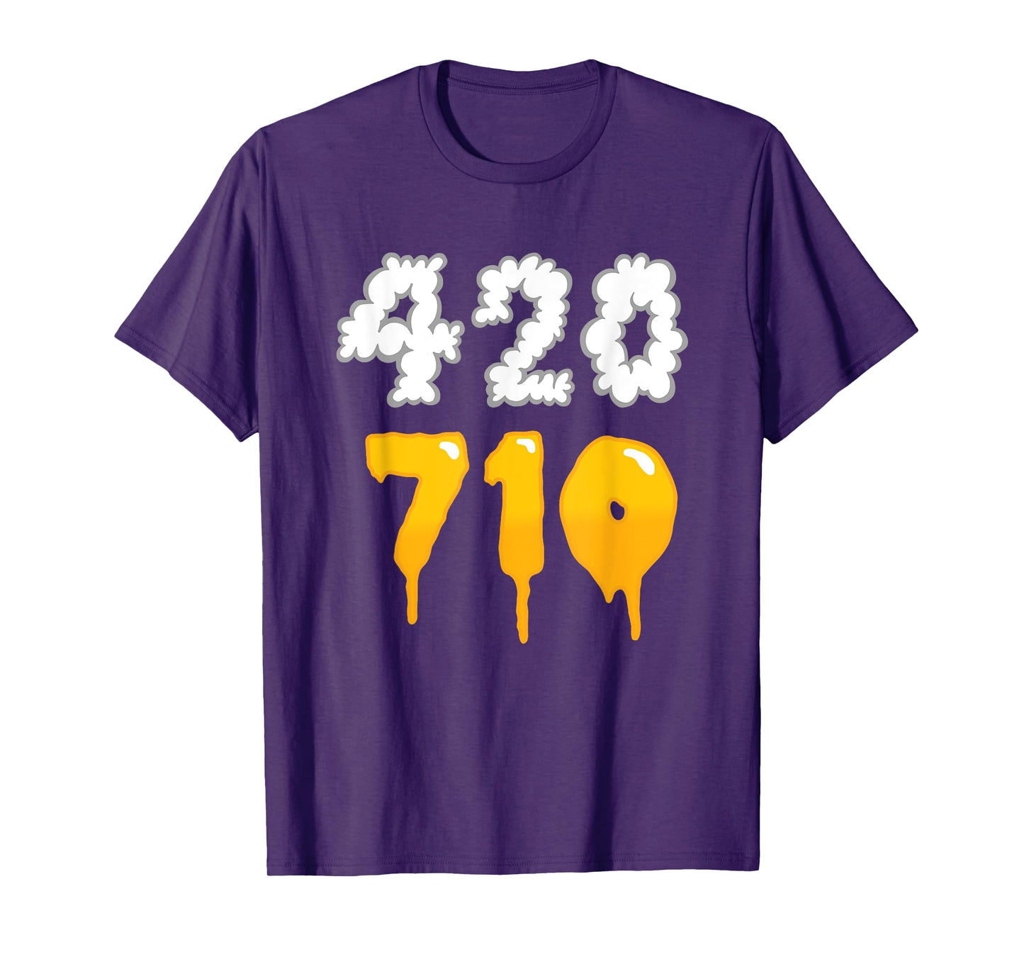 420 710 Weed Oil Dabs Funny Weed T-Shirt