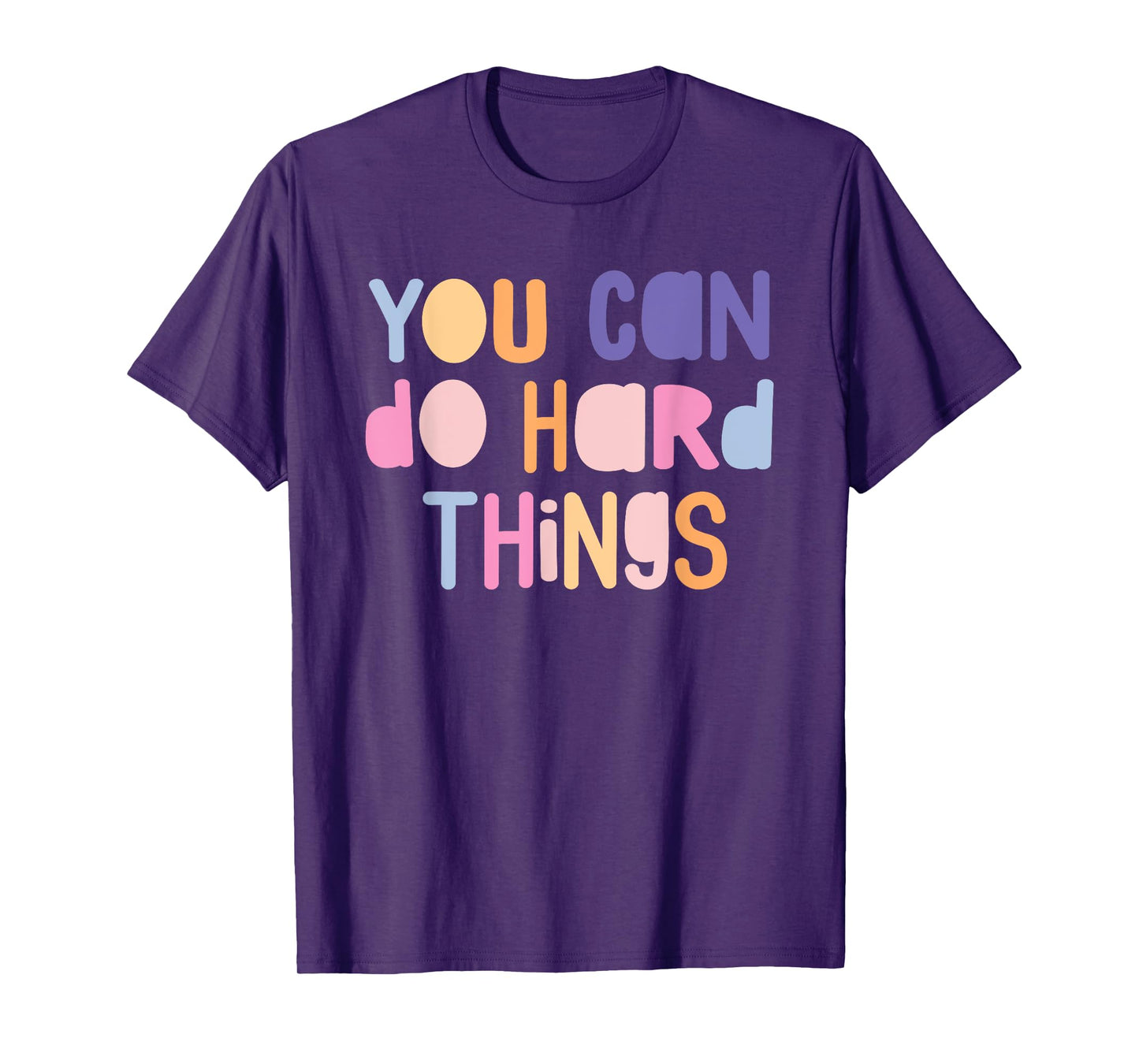 We Can Do Hard Things Womens Teacher Back to School T-Shirt