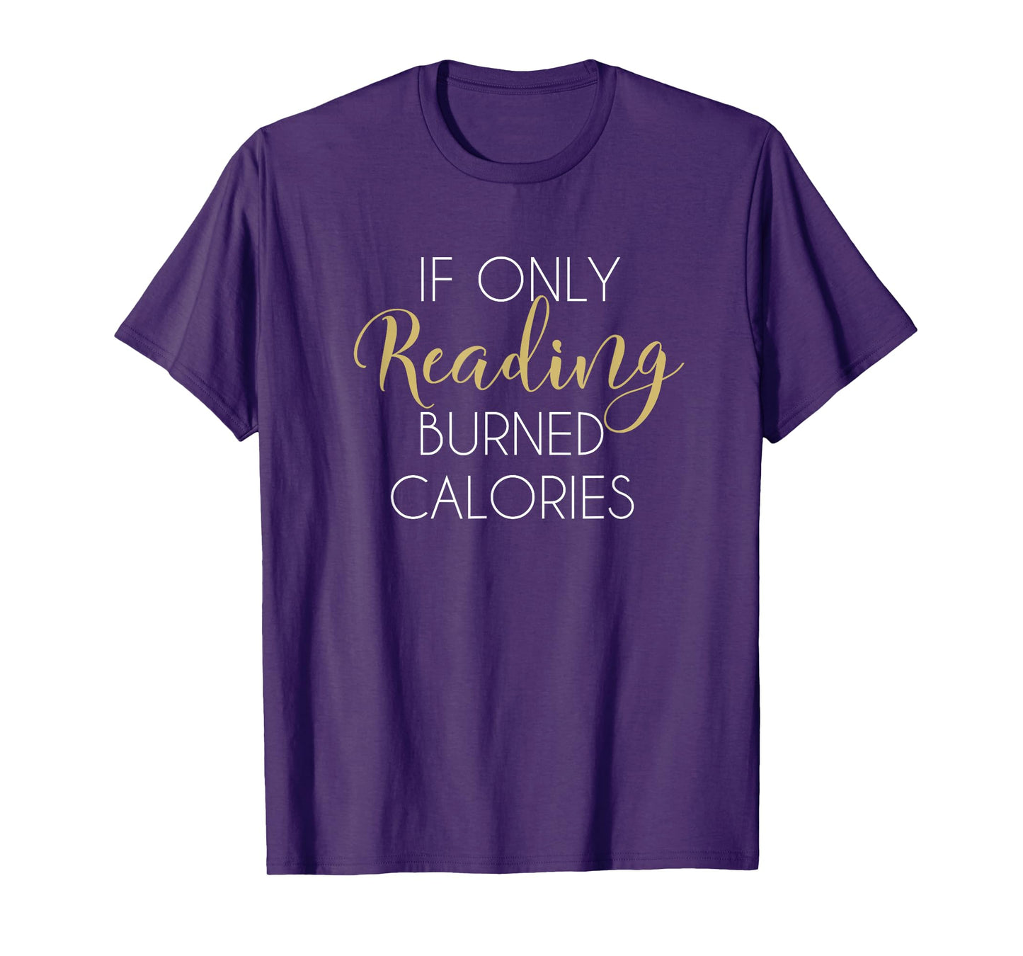 Reading Workout Shirt Funny Gym Fitness Gift Tee Book Lovers T-Shirt