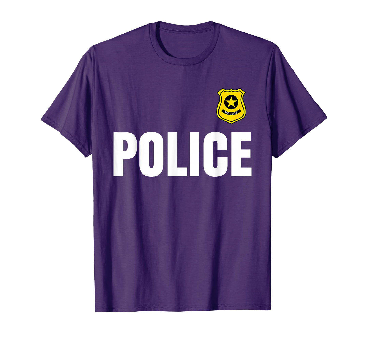 Policeman Police Officer Costume Police Officer Halloween T-Shirt