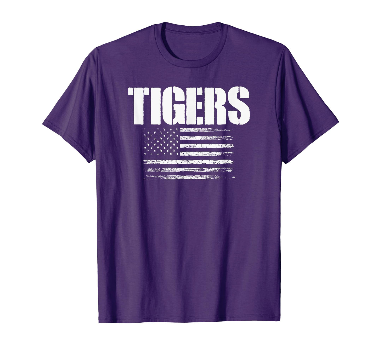 Wills Point Tigers USA Flag Pride T-Shirt