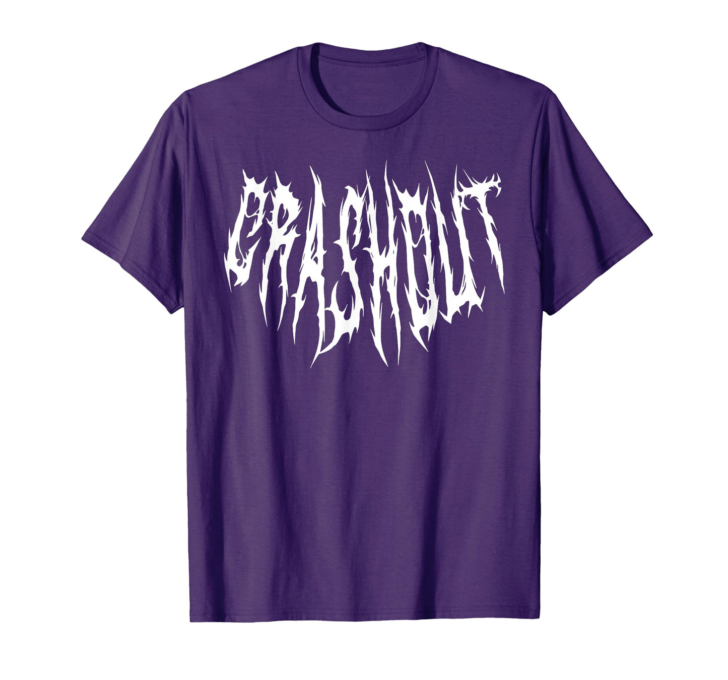 Crashout Gothic Y2k Meme Punk Out Streetwear Alt Fight Joke T-Shirt
