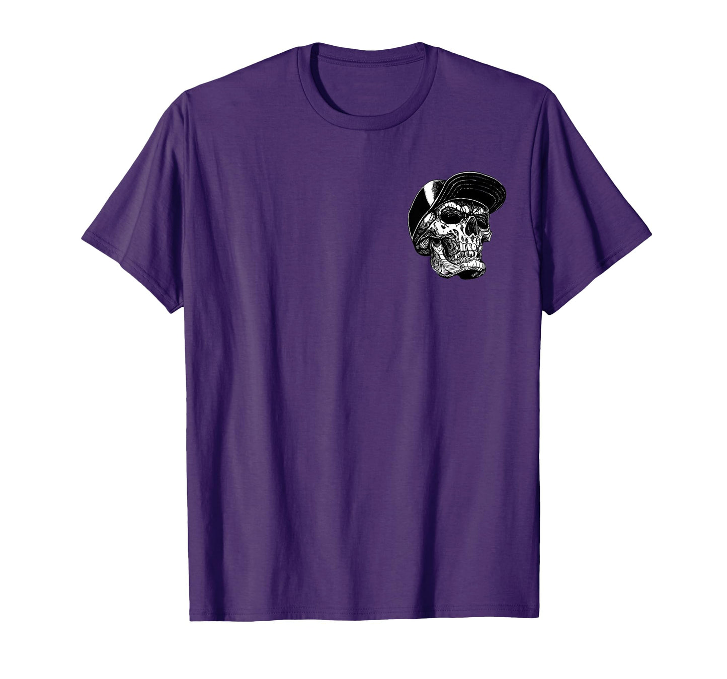 Fun Fact I Don't Care Vintage Skeleton Humor ( 2 Sided) T-Shirt