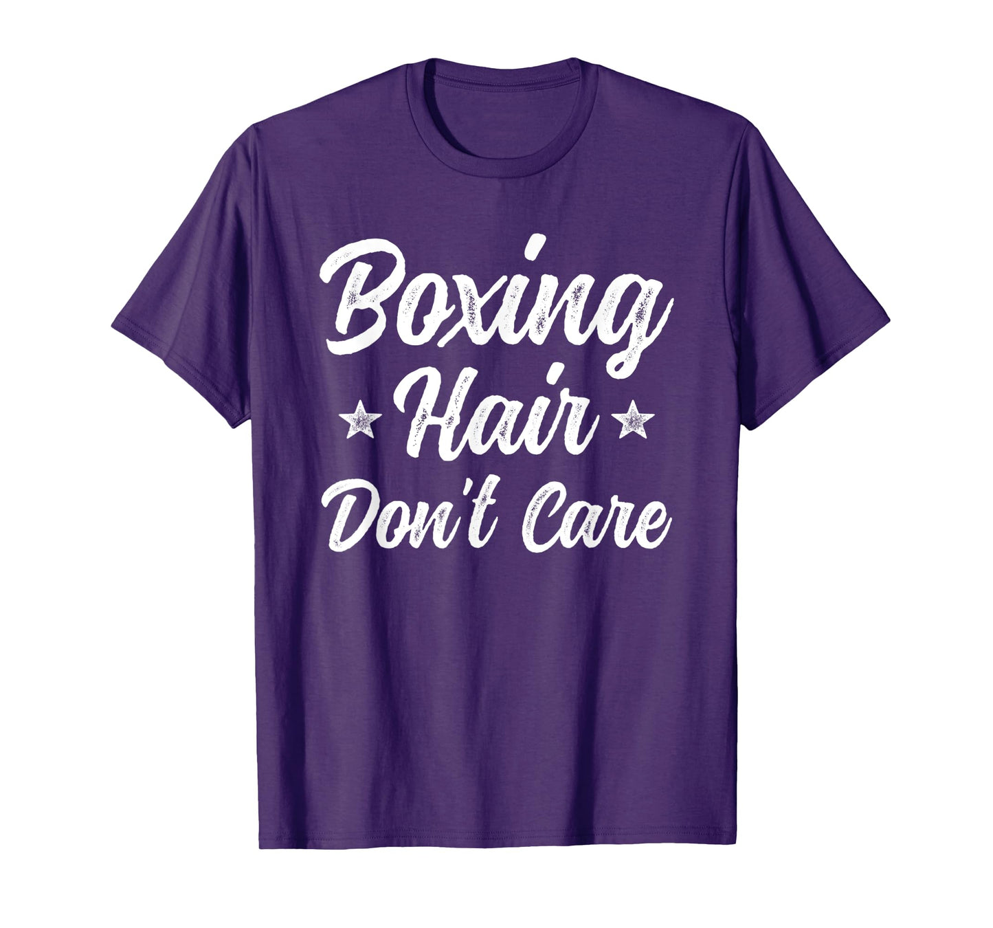Boxing Hair Don't Care Funny Martial Art Gift T-Shirt