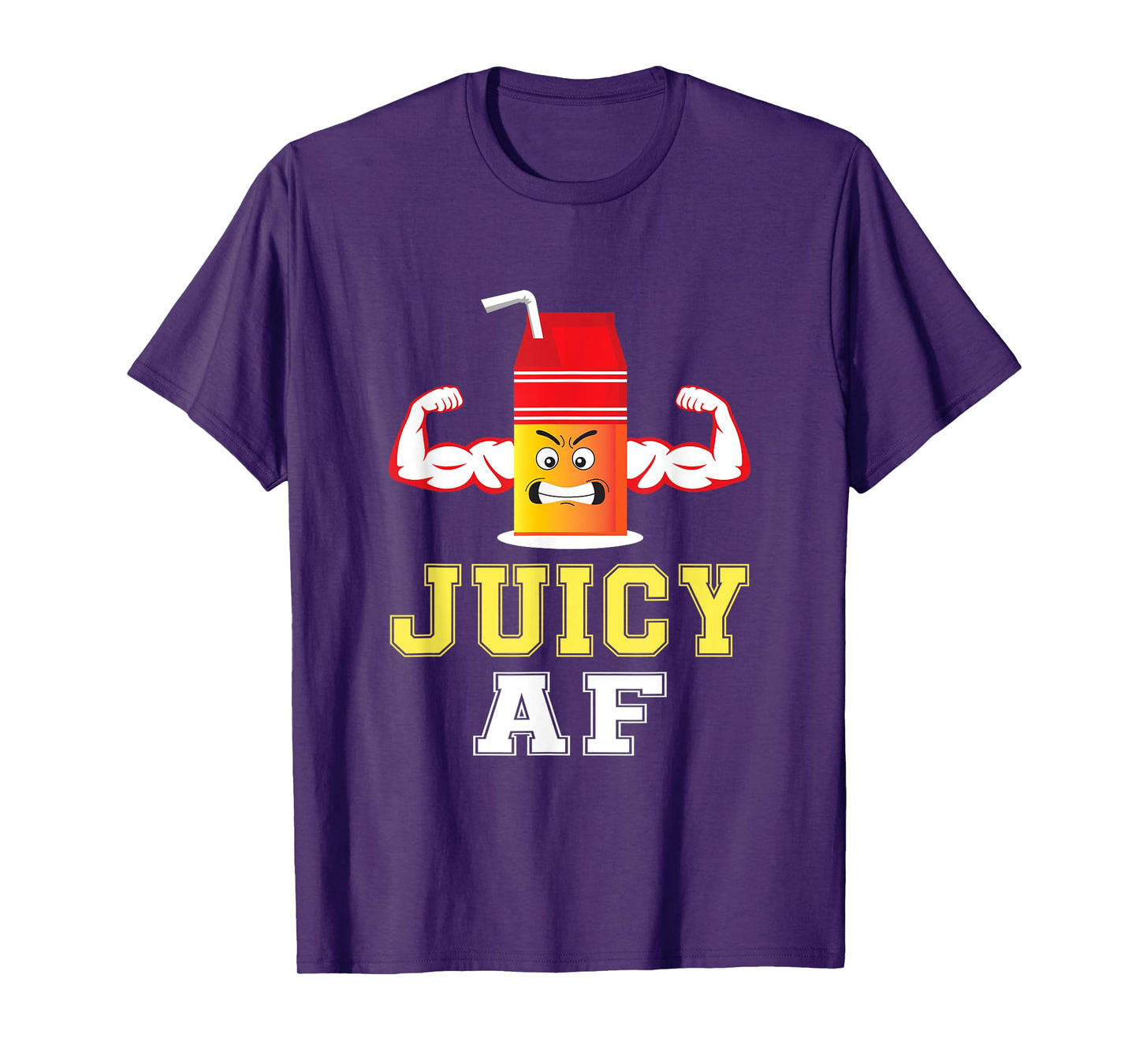 Juicy AF Juice Box Gym Fitness Shirt T-Shirt