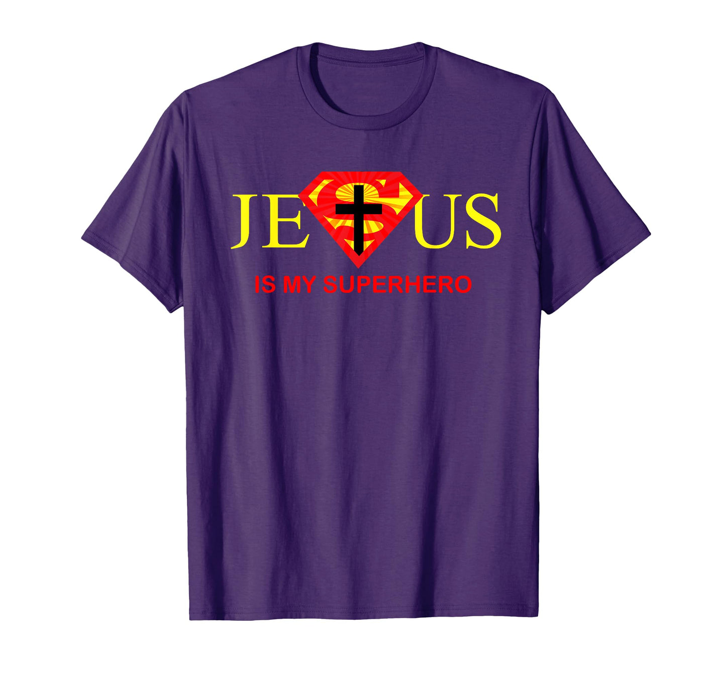 Jesus Is My Superhero Cute Powerful Christian T-Shirt