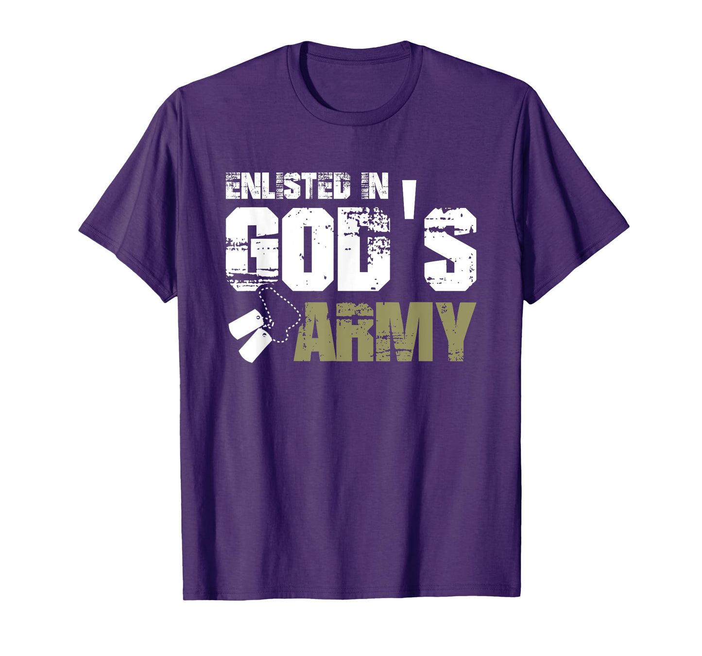 Enlisted In God's Army T-Shirt