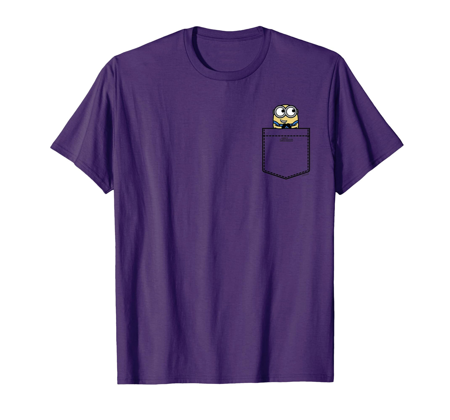Minions Bob Mischievous Smile Pocket Hit T-Shirt
