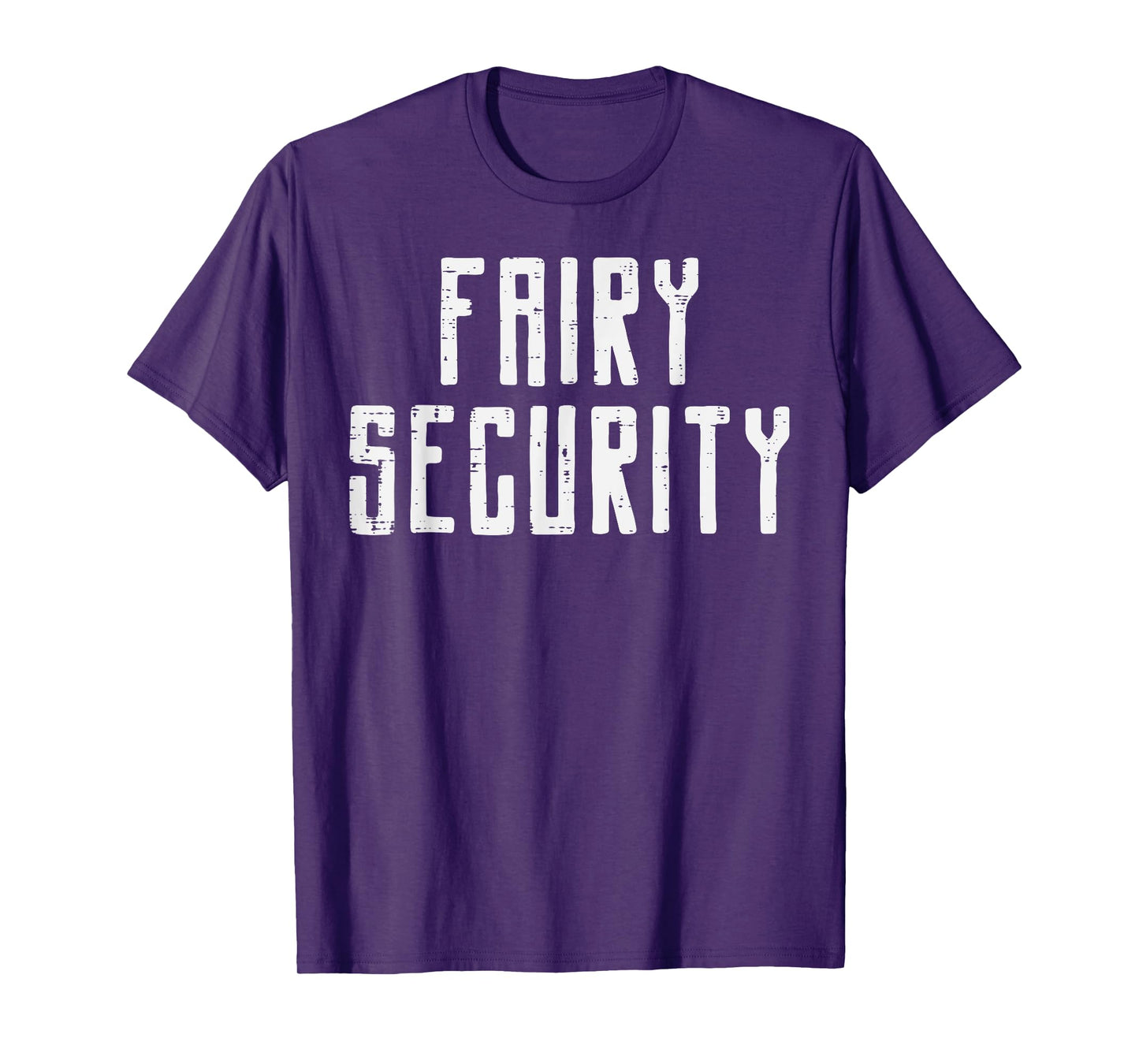 Halloween Fairy Security Funny Costume Dad Men Boys Kids T-Shirt