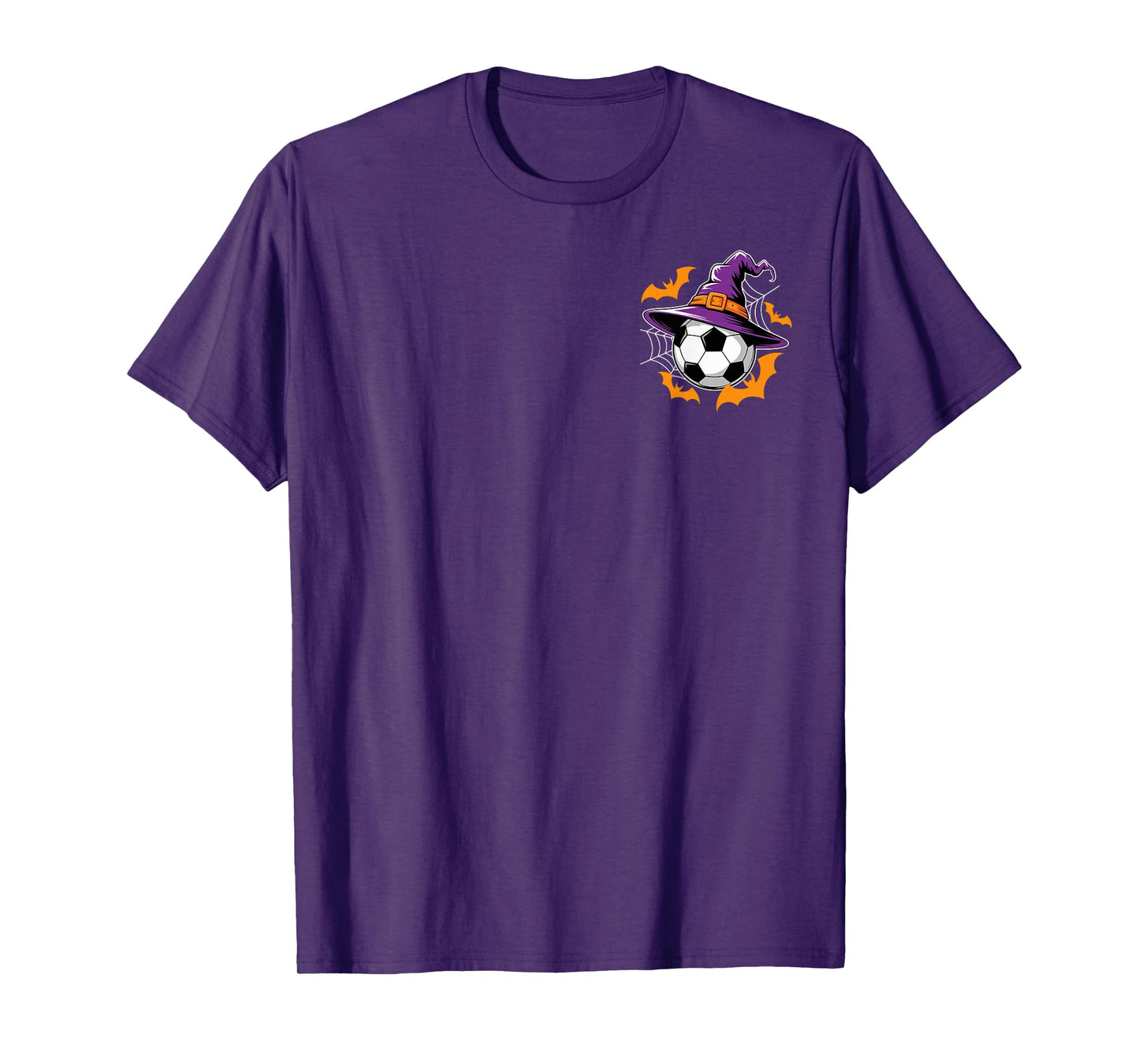 Witch Soccer Ball Lover Halloween Spooky Vibes for Players T-Shirt