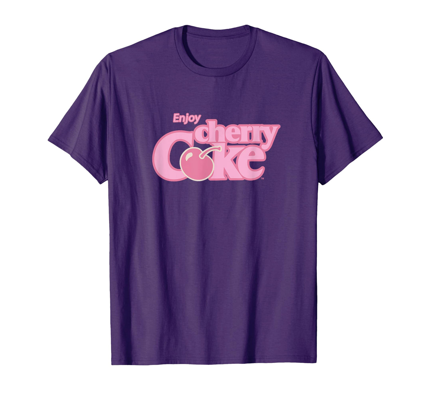 Coca-Cola Very Cherry Pink Outrageous Front & Back T-Shirt