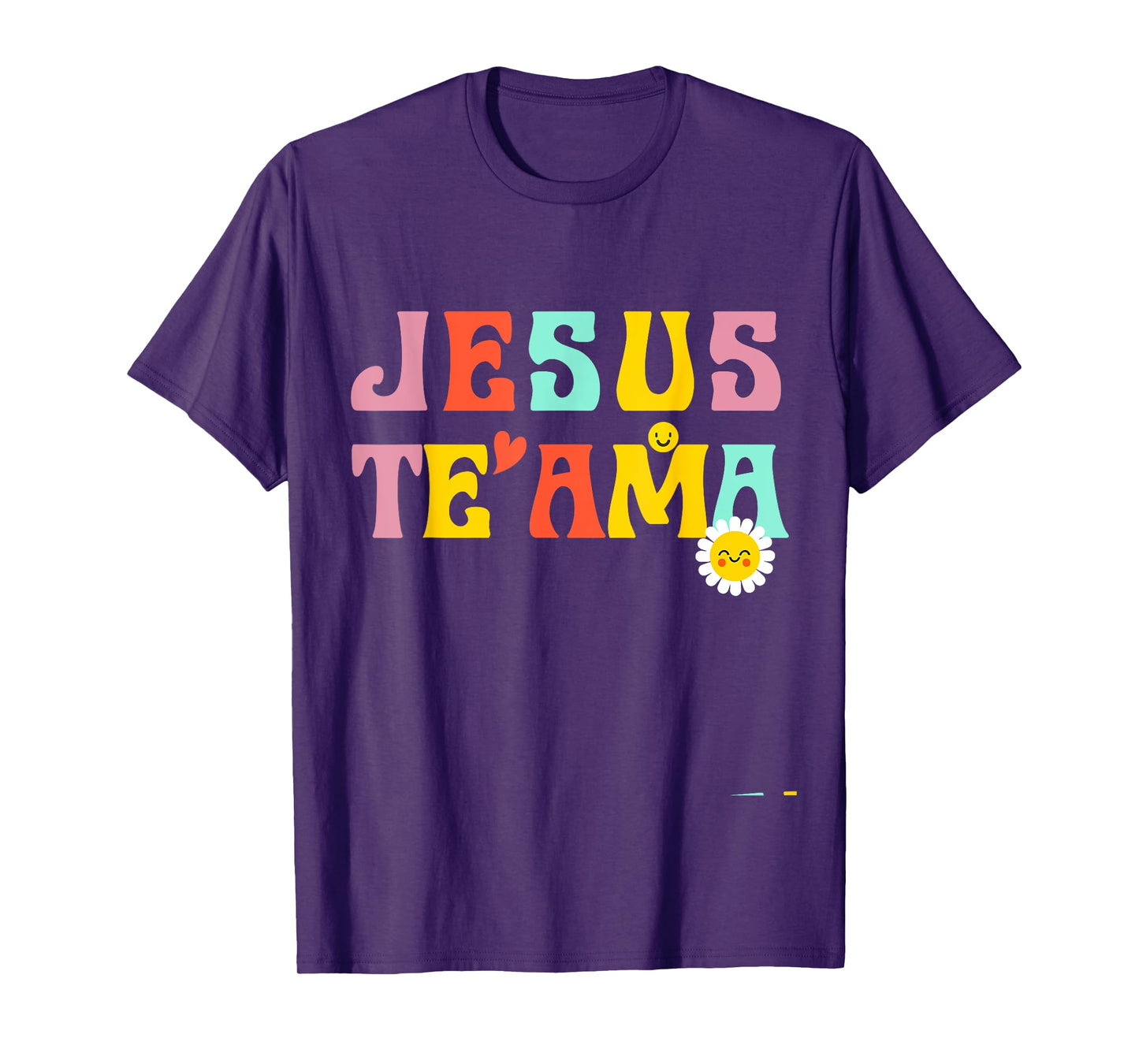 Camiseta Cristiana Para Mujer Espanol Spanish Jesus Te Ama T-Shirt