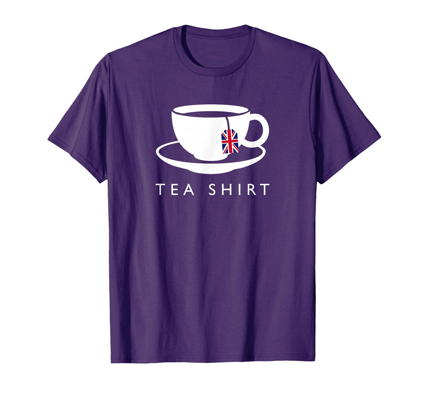 I Love English Tea UK Flag T-Shirt