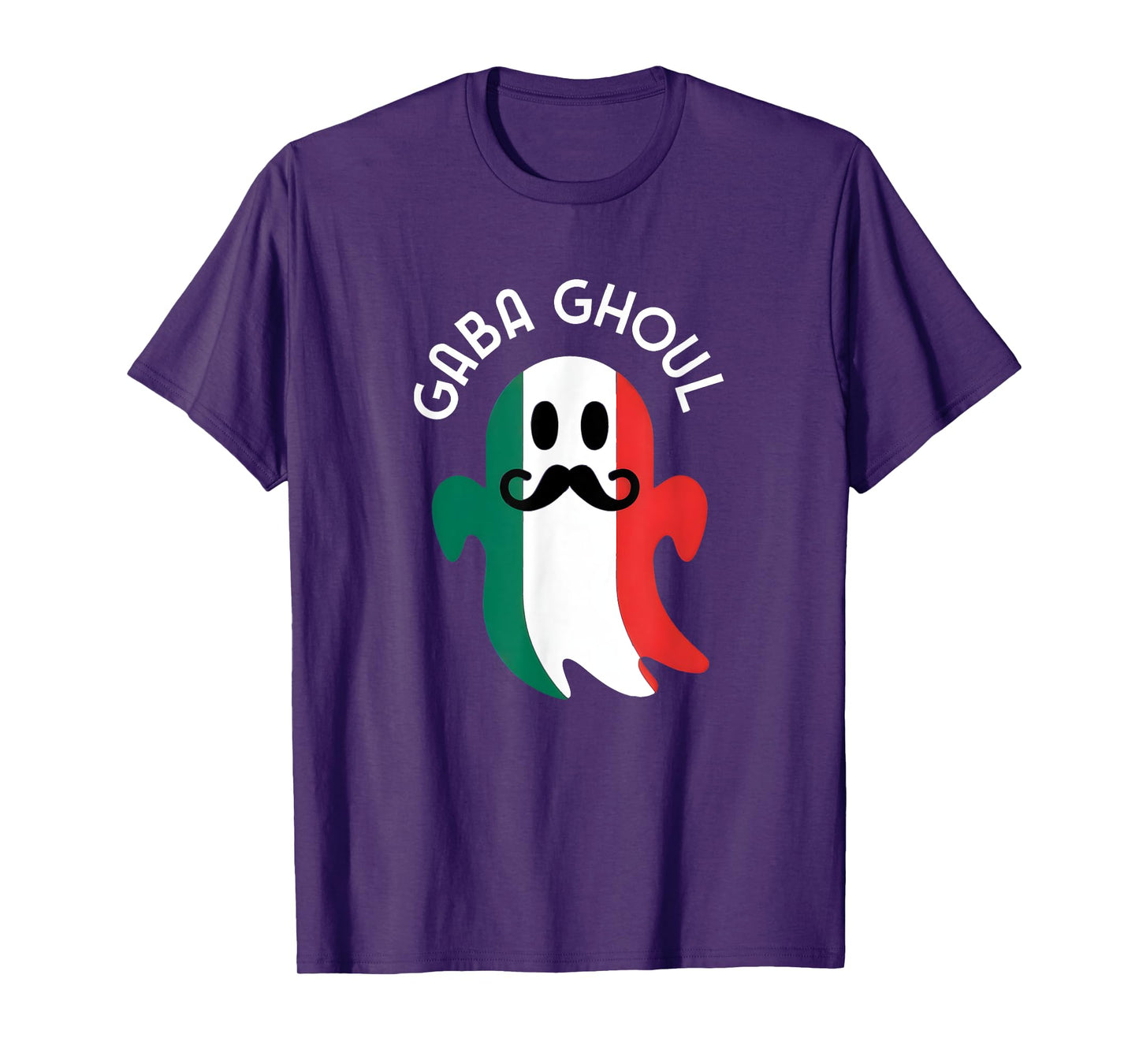 Funny Italian Ghost Halloween Pun Gaba Ghoul T-Shirt