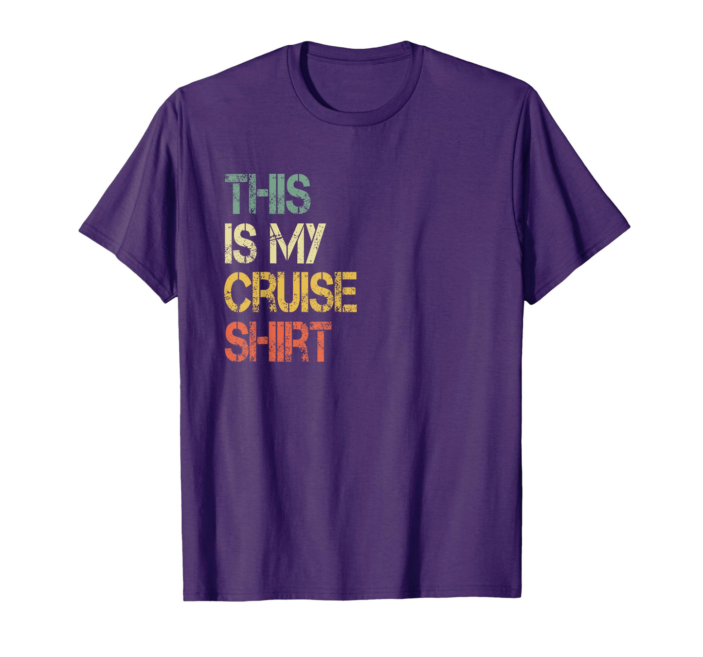 This is My Cruise Shirt Funny Love Cruising Vacation Trip T-Shirt