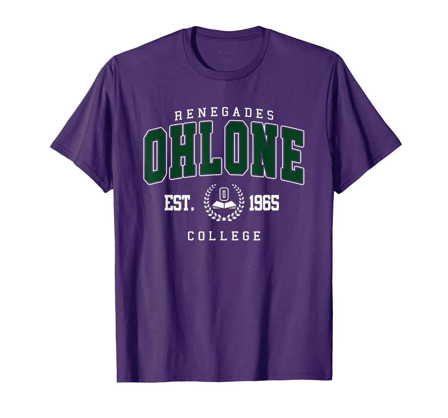 Ohlone Vintage University Arch Tee for Men & Women T-Shirt