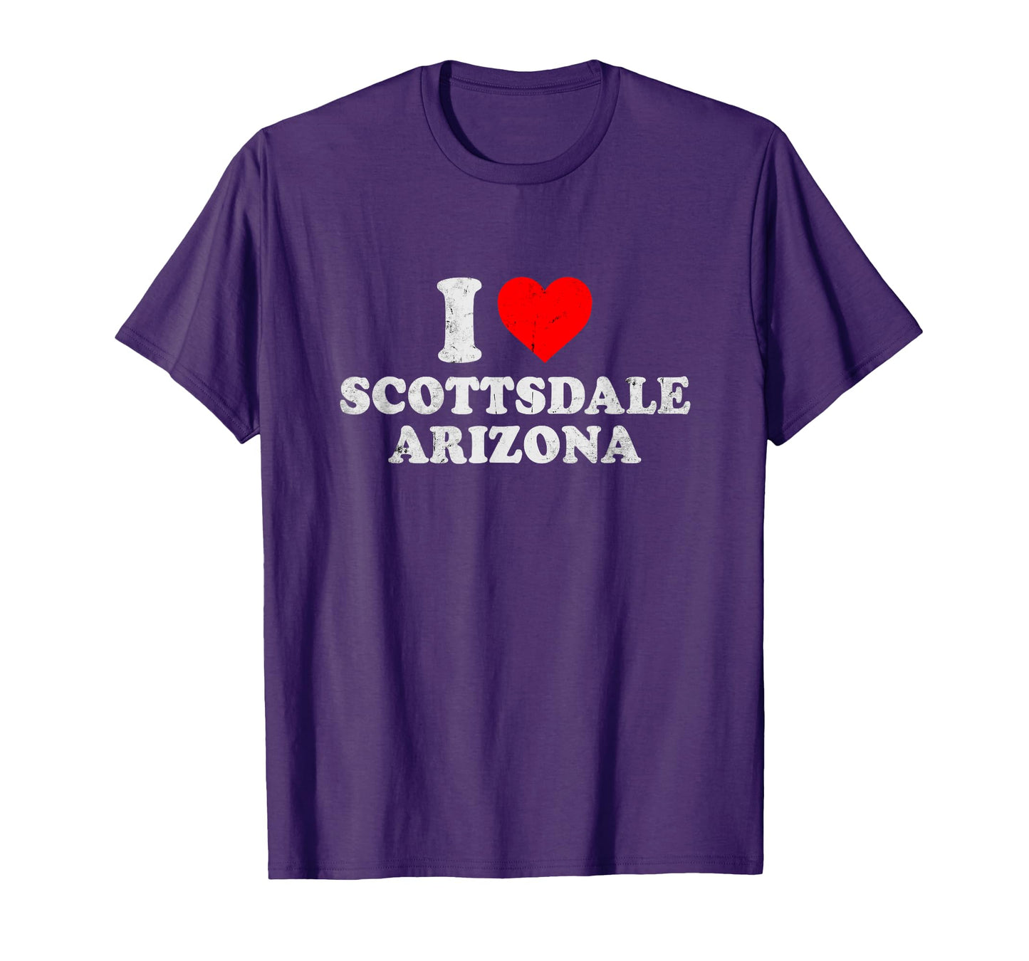 I Love Scottsdale AZ Distressed Vintage Desert Pride T-Shirt