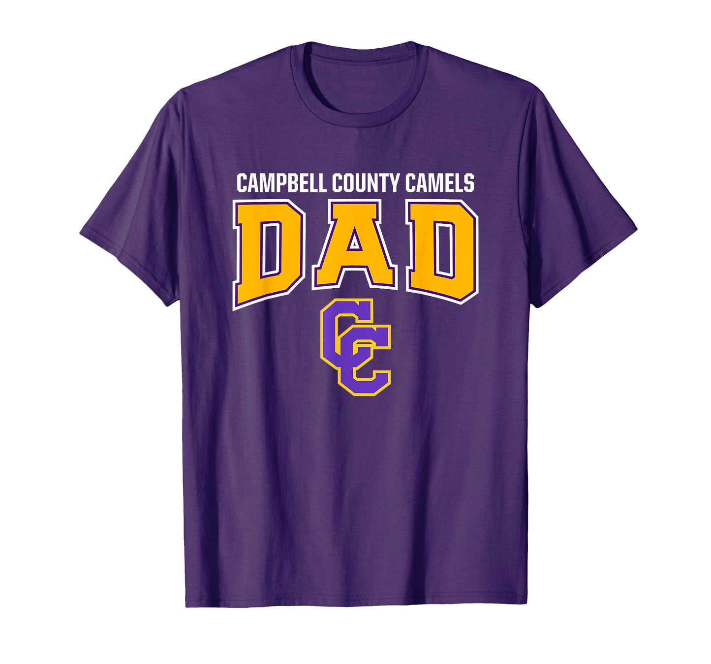 Campbell County Camels Logo Dad HS T-Shirt