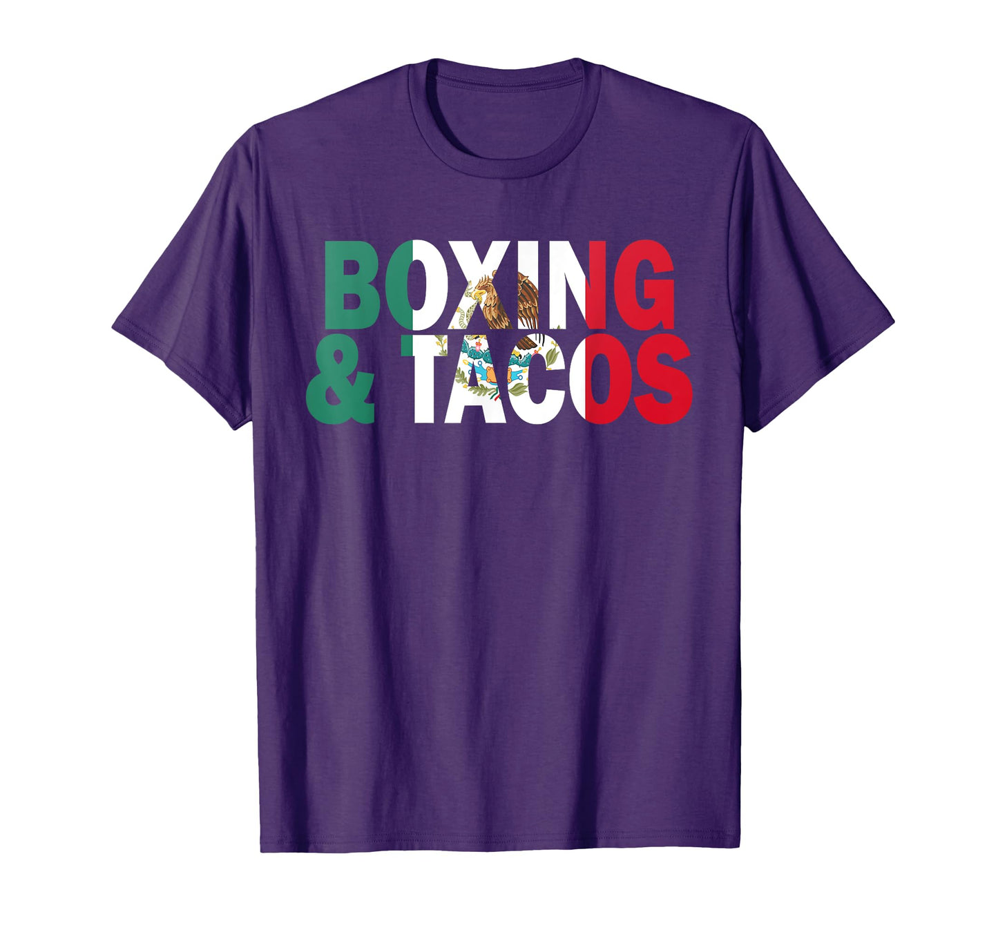 Boxing and Tacos Funny Mexico T-shirt
