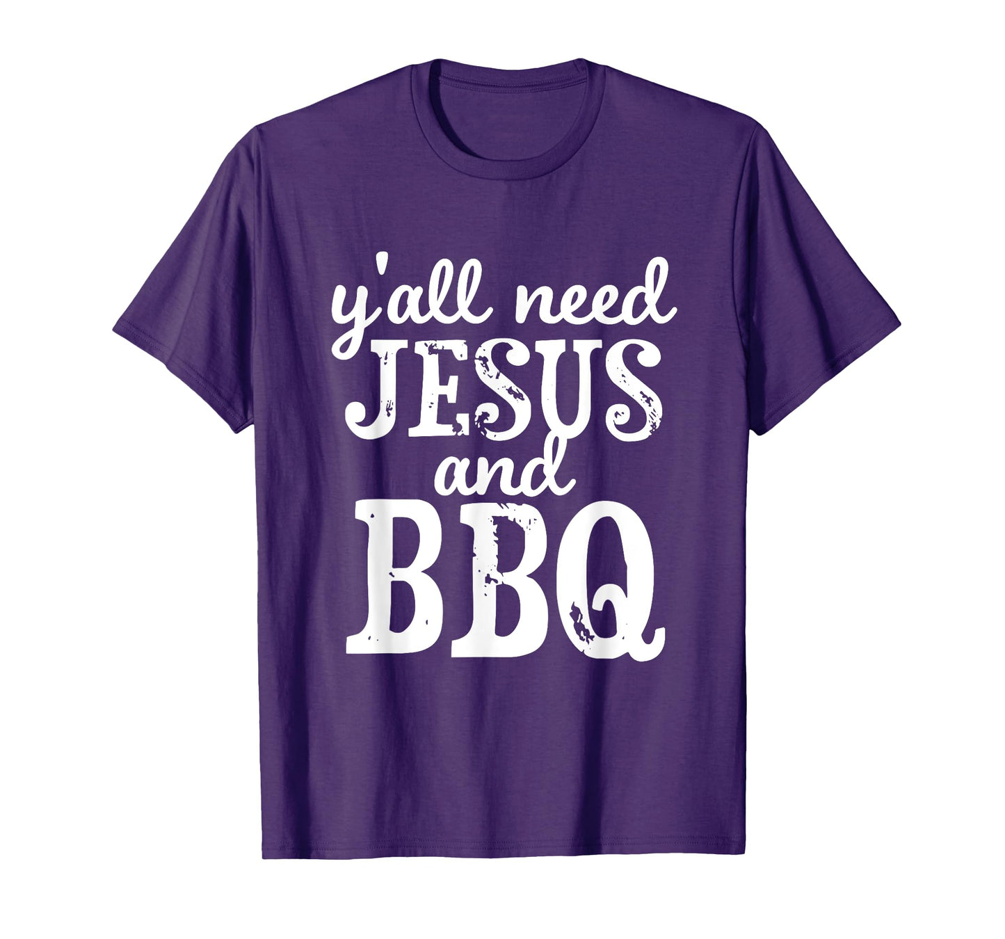 Jesus And BBQ For Religious Barbecue Lovers T-Shirt
