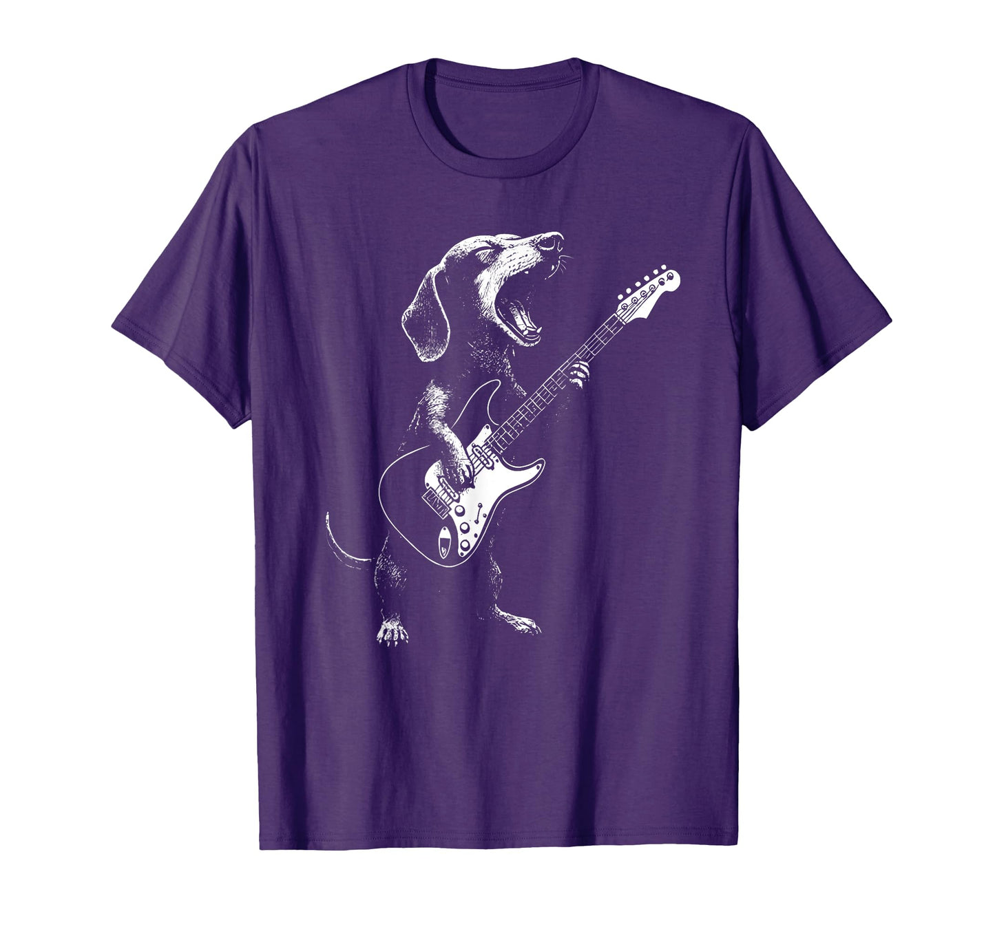 dachshund playing guitar T-Shirt