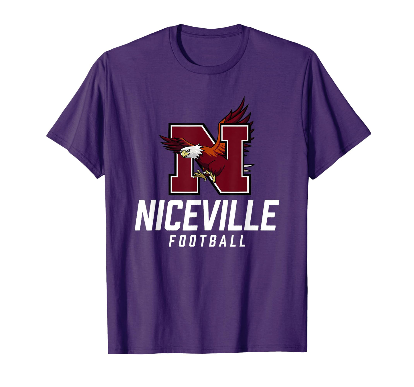 Niceville Eagles Logo Football Team HS T-Shirt