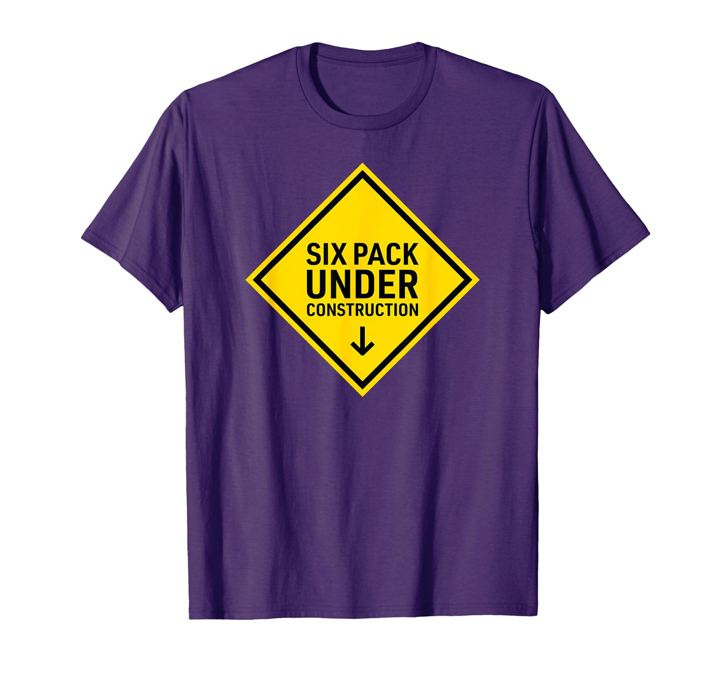 Six Pack Under Construction T-Shirt T-Shirt