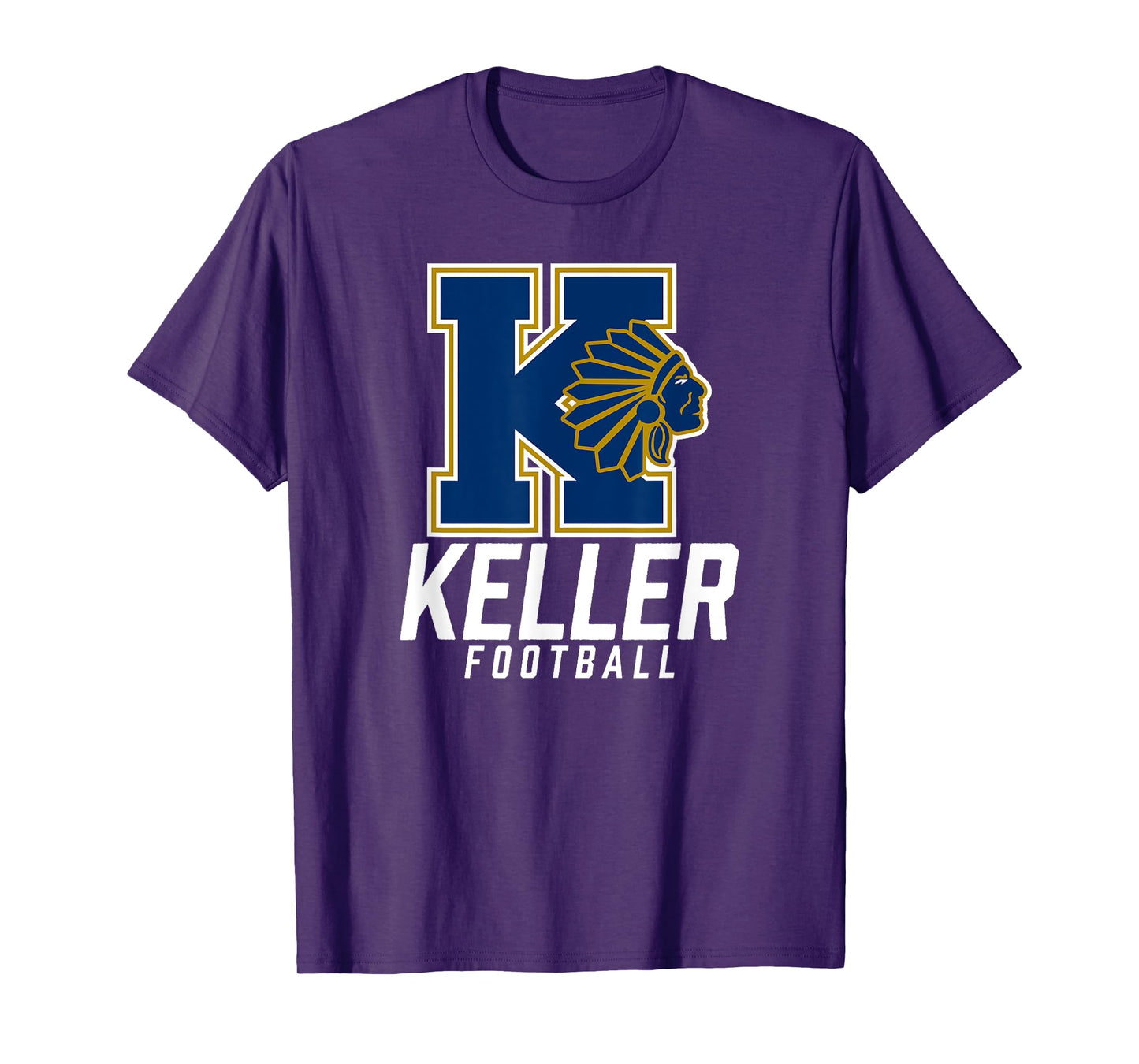 Keller Indians Logo Football Team HS T-Shirt