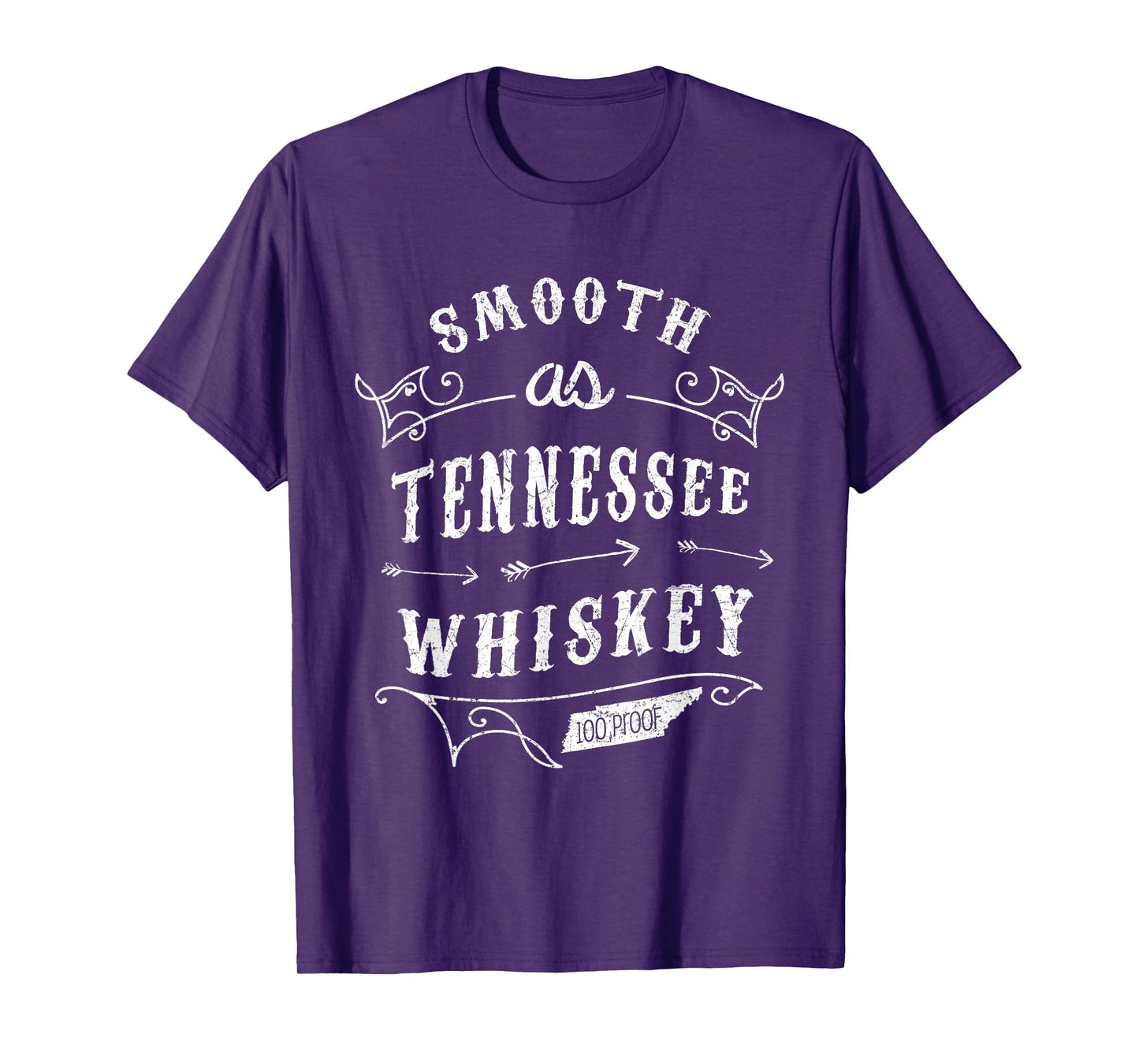 Smooth As Tennessee Whiskey - Funny Southern Pride Gift T-Shirt