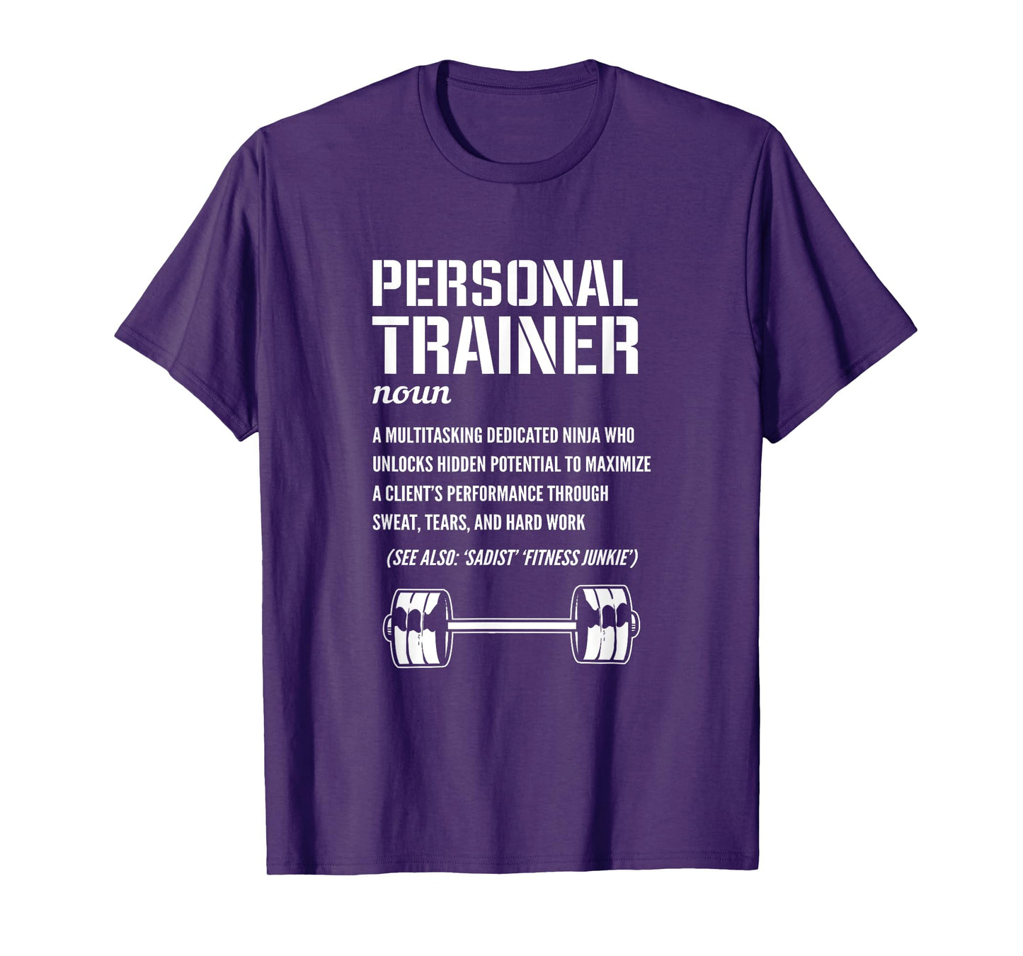 Funny Personal Trainer Definition Fitness Coach T-Shirt