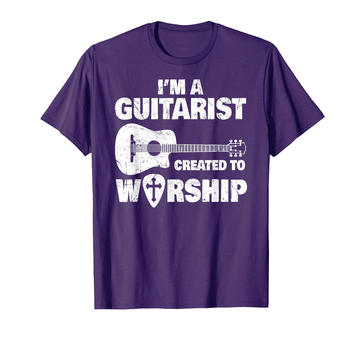Christian Music Church Guitar Jesus T-Shirt Rock Band Gift T-Shirt