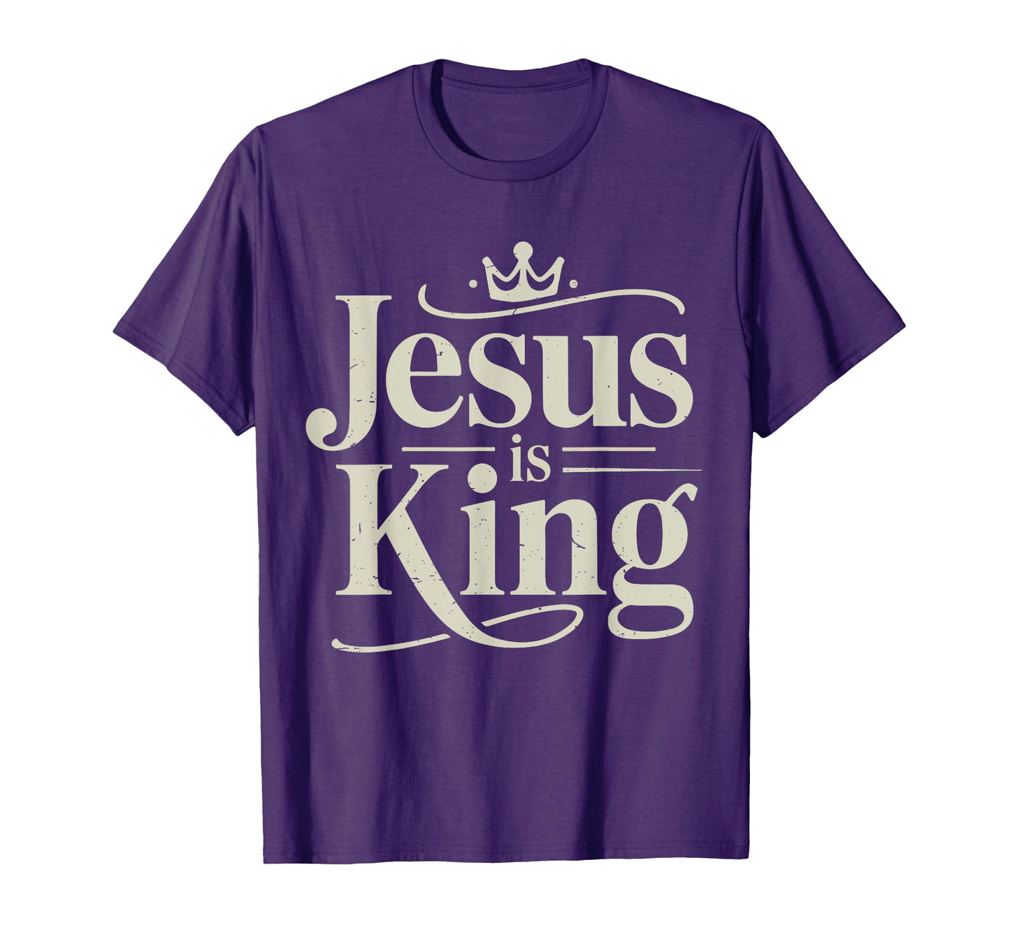 Christian Jesus Christ is King Youth Men God Son Toddler Boy T-Shirt
