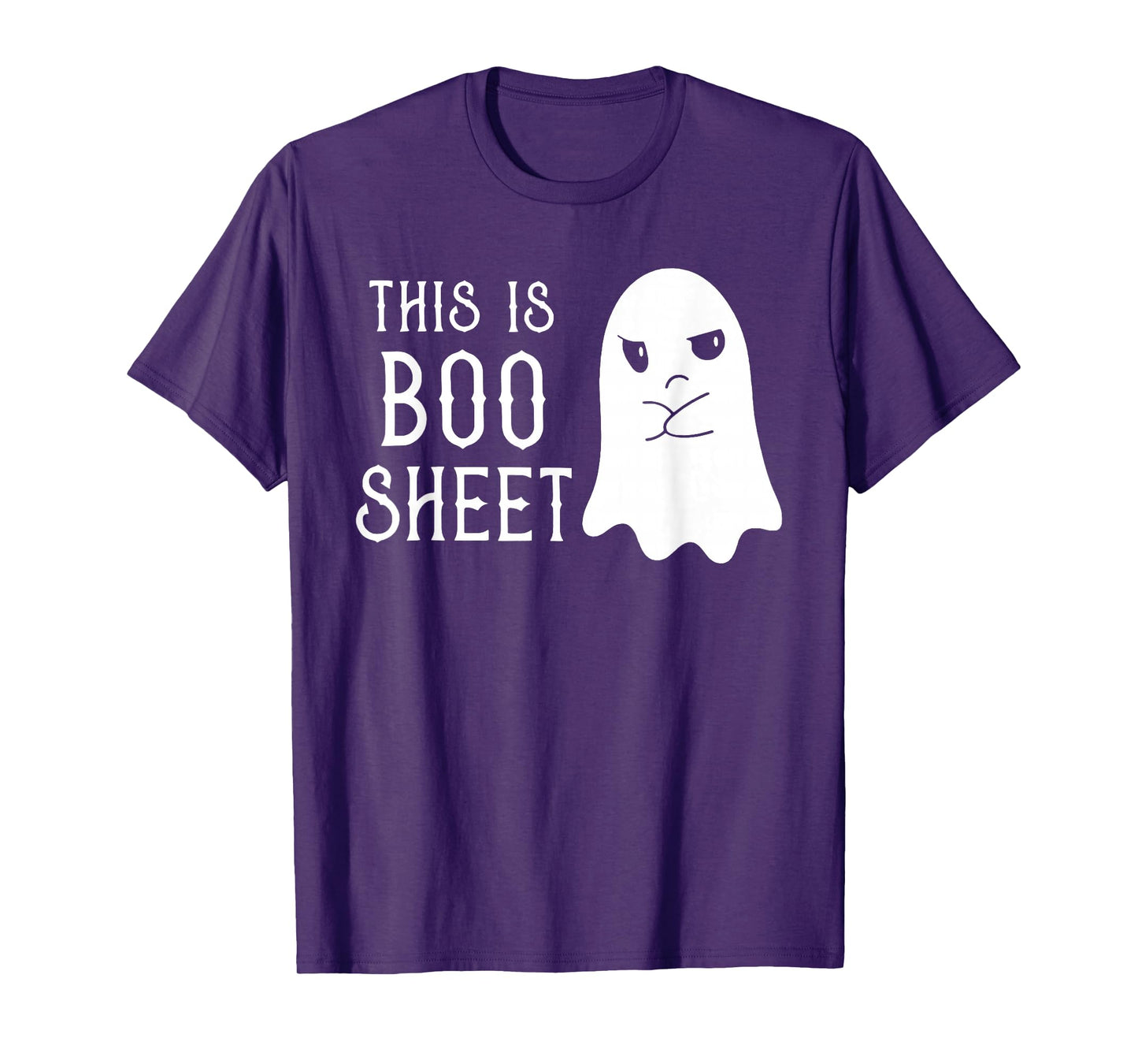 This is Boo Sheet Ghost Halloween Costume Men Women T-Shirt