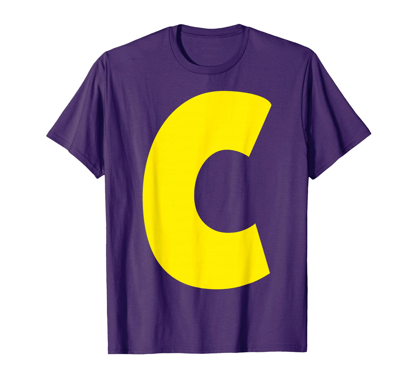 "C" Letter Chipmunk Group Matching Funny Halloween Letter C T-Shirt