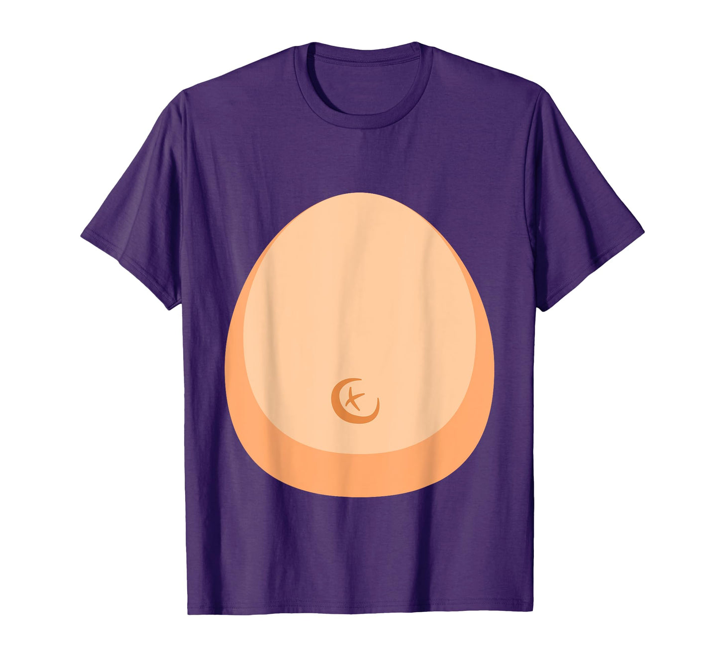 Funny lazy DIY monkey belly costume for halloween party T-Shirt