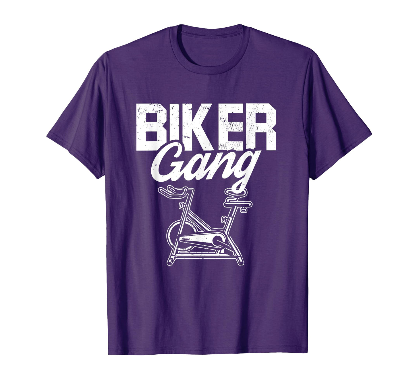 Biker Gang I Spin Saying I Gym Workout I Spinning Class T-Shirt