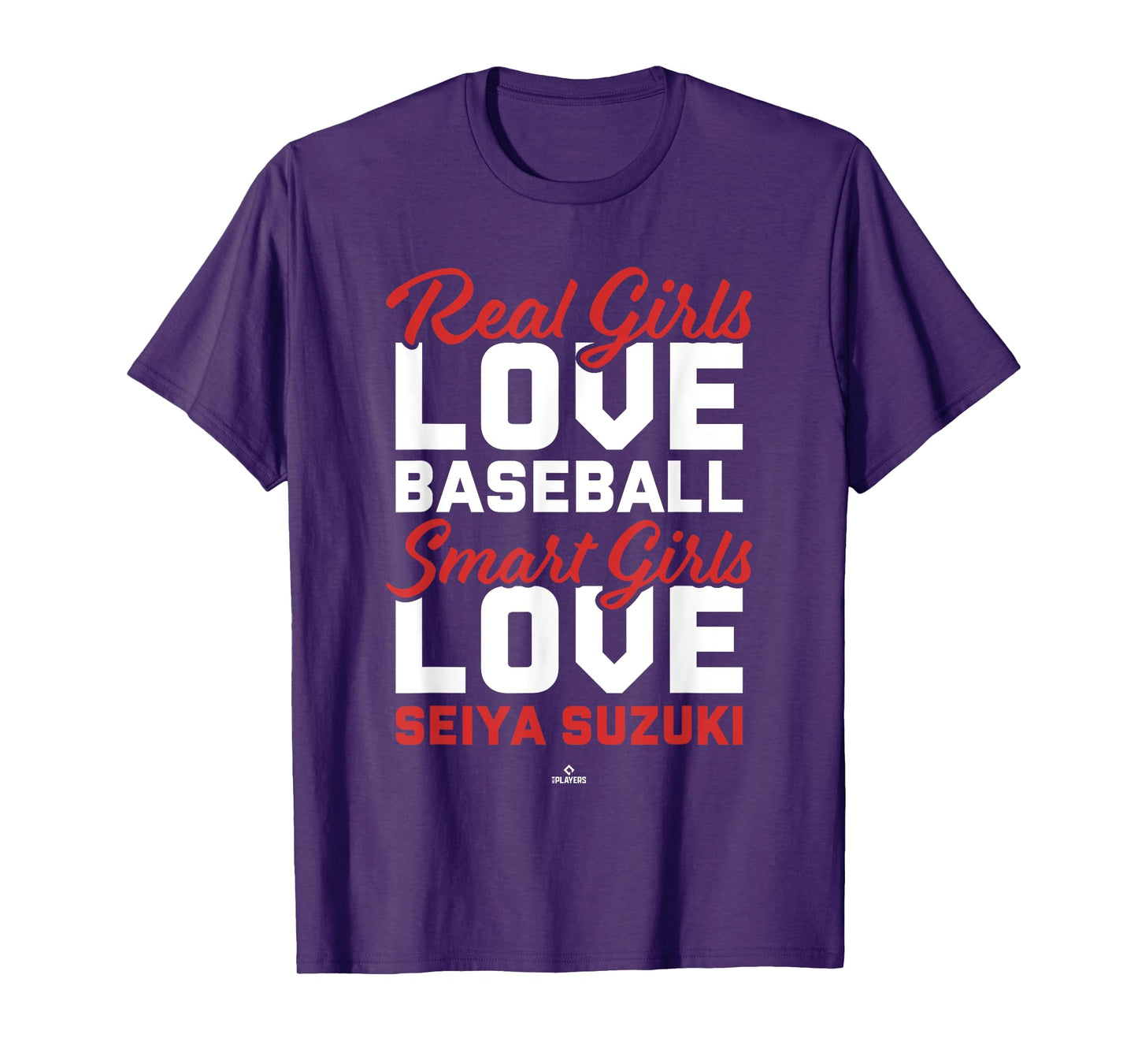 Smart Girls Love Seiya Suzuki Chicago Baseball MLBPA T-Shirt
