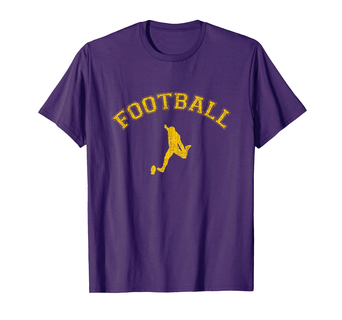 Classic College-style Football Kicker T-Shirt T-Shirt