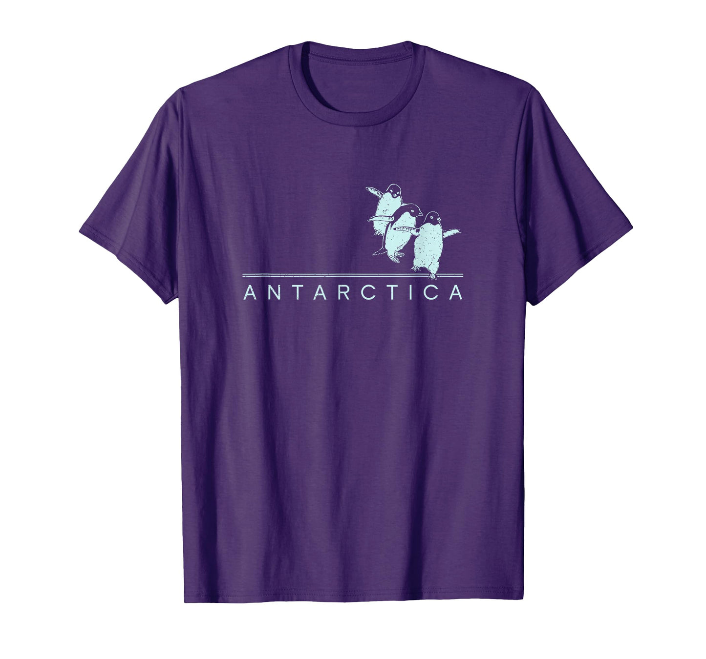 Antarctica Penguins Graphic Souvenirs T-Shirt