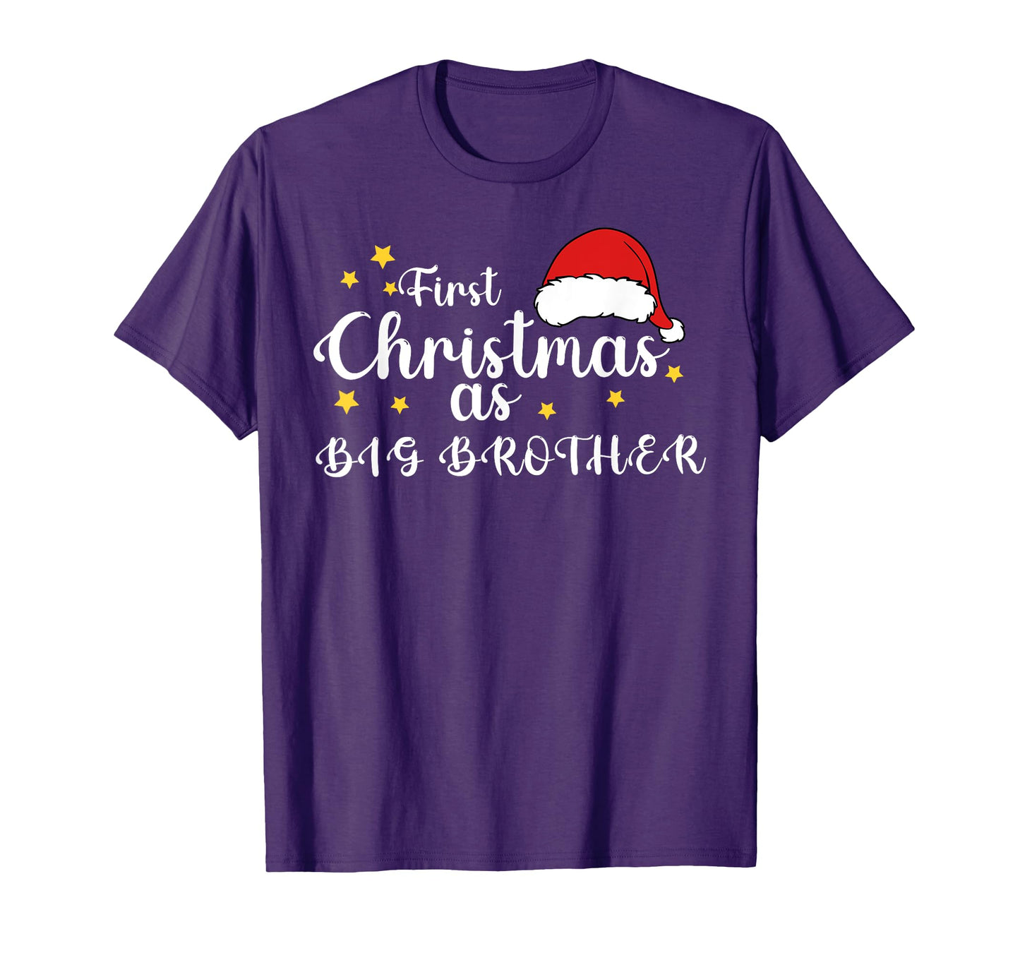 First Christmas As Big Brother 1st Christmas Matching Family T-Shirt