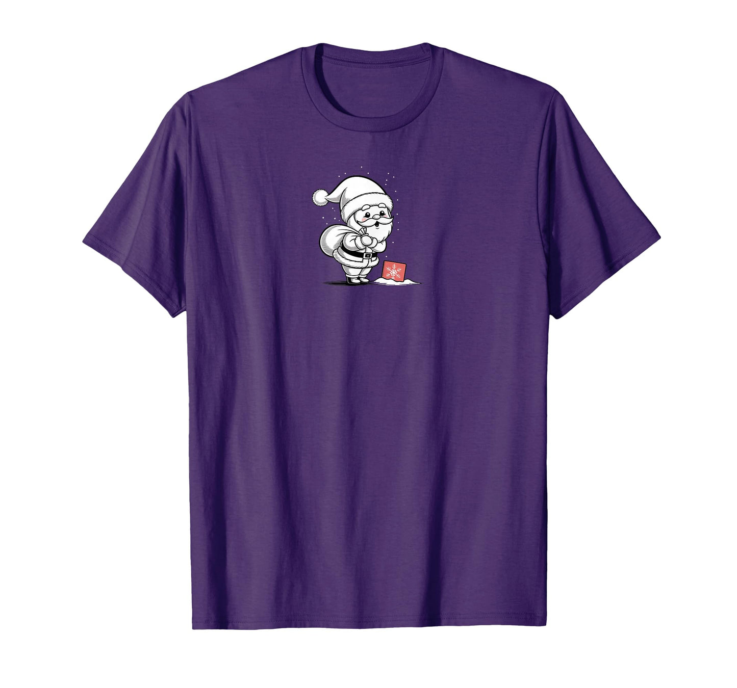 Cute Japanese Kawaii Santa Claus T-Shirt