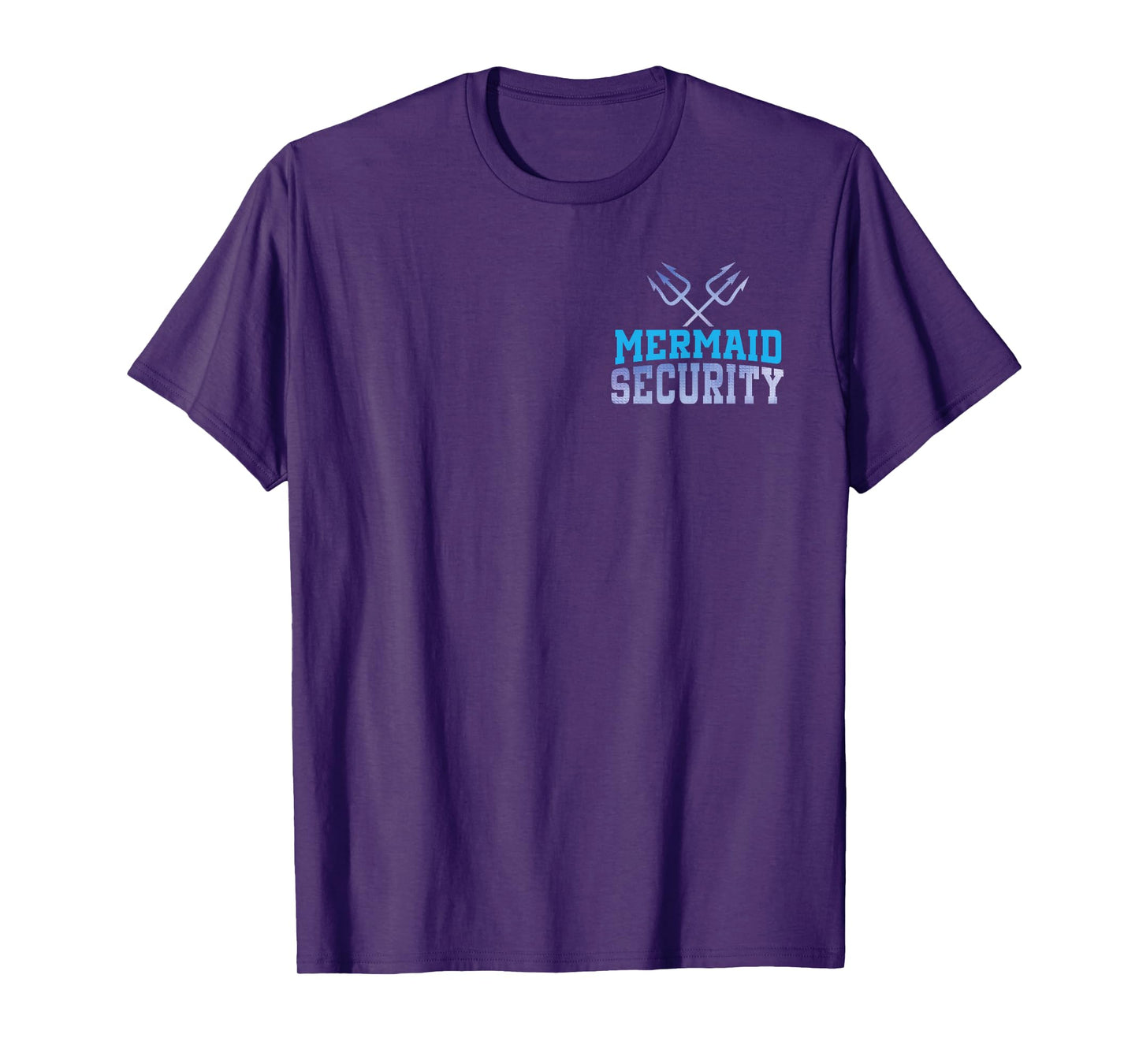 Mermaid Security Funny Dad Mermaid Family Mermaid Squad T-Shirt