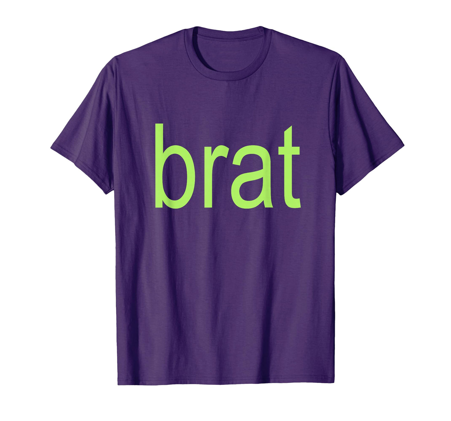 Brat Oversize All Color Black White Green Chartreuse Gift T-Shirt