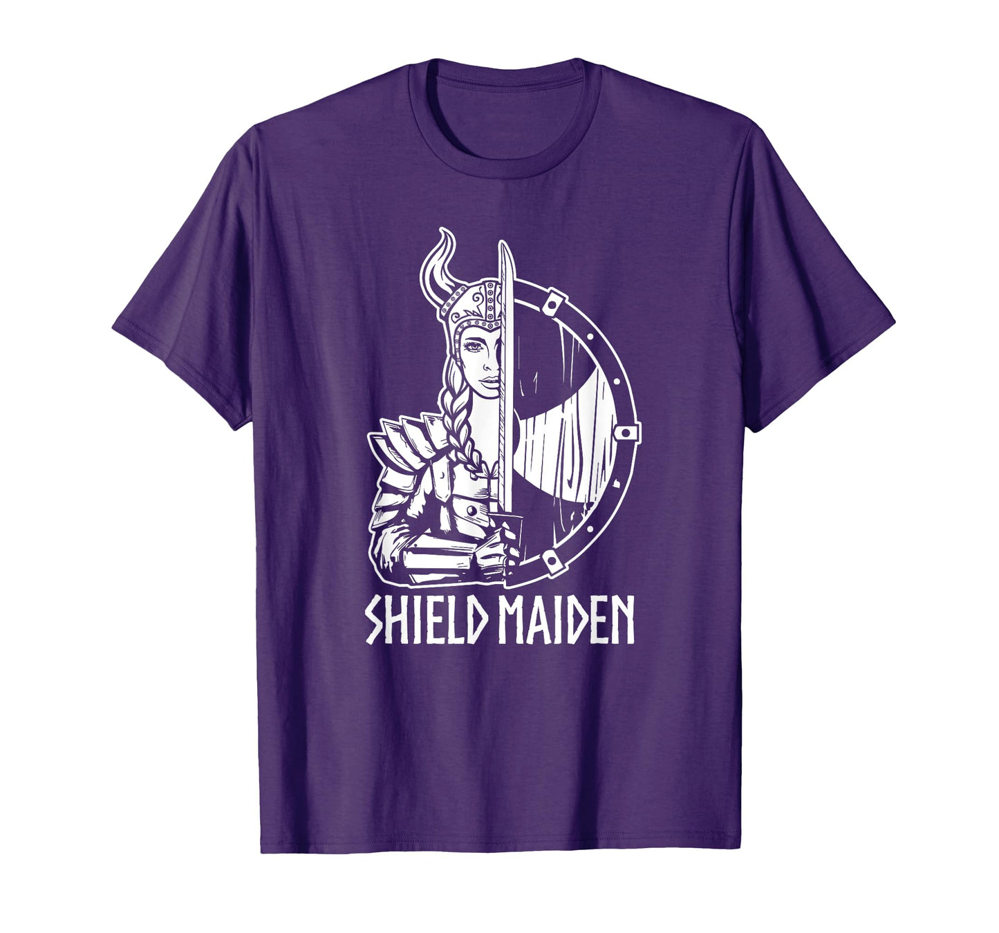 Women Shield Maiden Shirt Tee Girl Viking T-Shirt