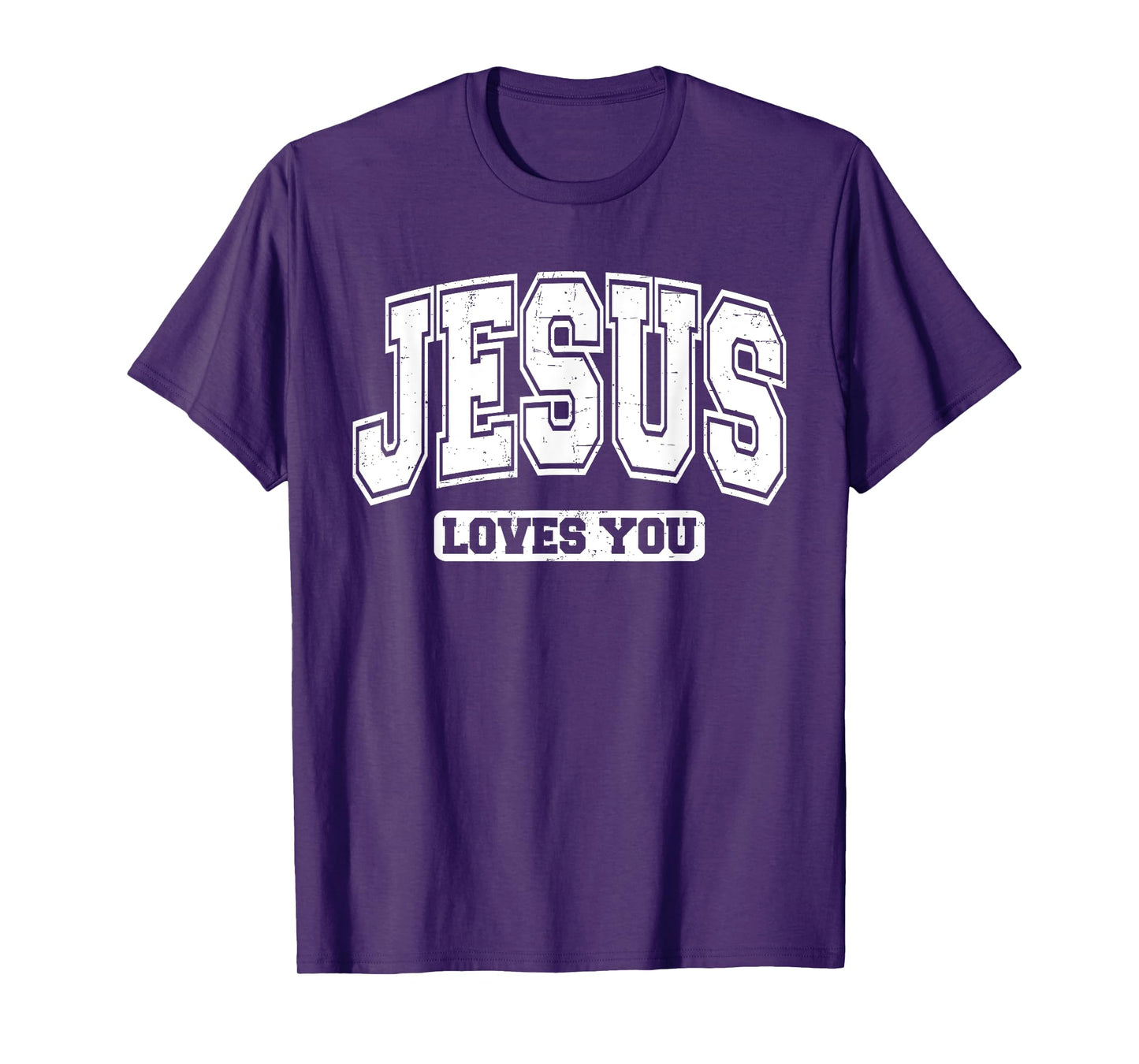 Jesus Loves You Vintage Style - Christian Faith T-Shirt